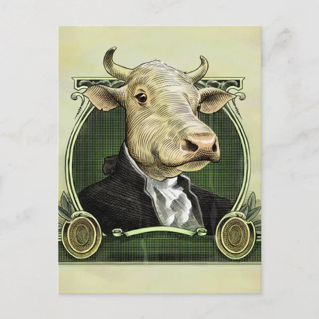 Dollar Cow Postcard (Front)