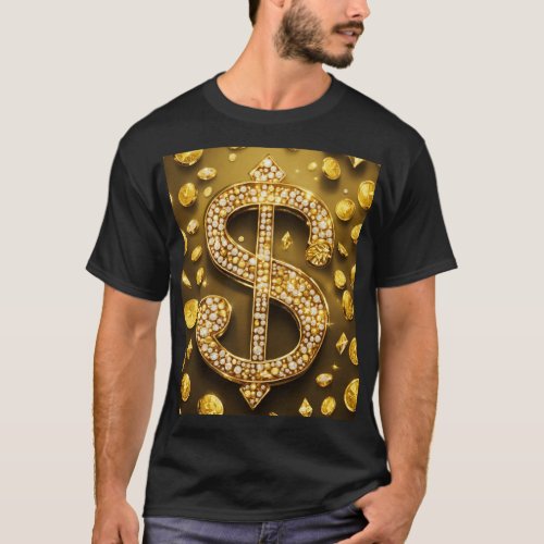 Dollar image  T_Shirt