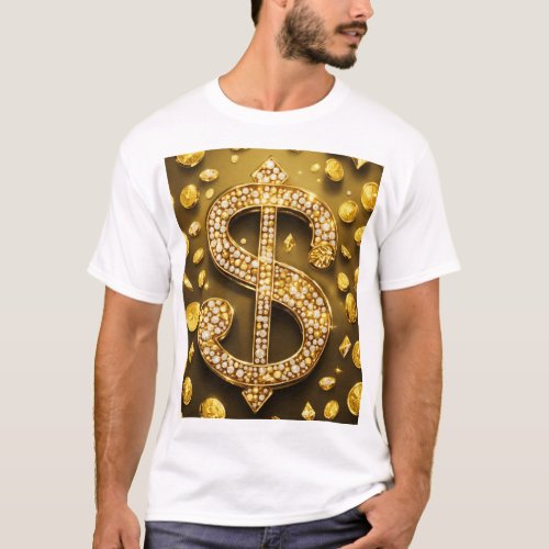 Dollar image  T_Shirt