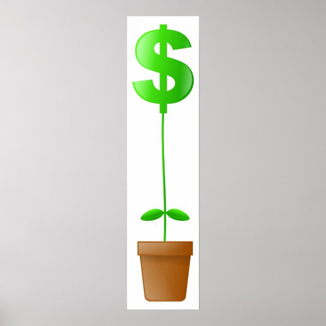 Dollar Plant Poster (Front)