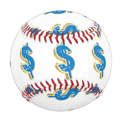 Dollar Sign Baseball