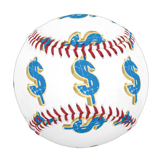 Dollar Sign Baseball (Front)