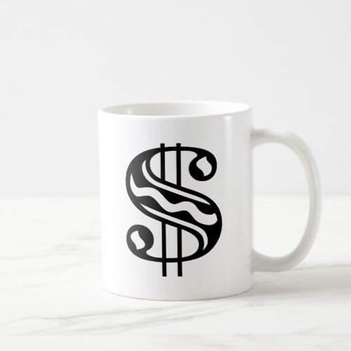 Dollar Sign Coffee Mug