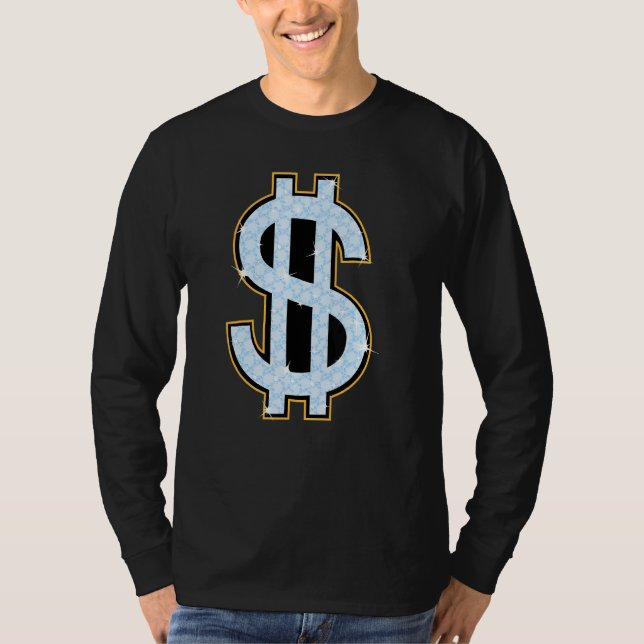 Dollar Sign Cool More Cash T-Shirt (Front)
