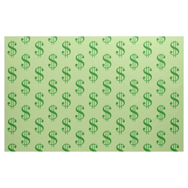 Dollar Sign Fabric (Fat Quarter)