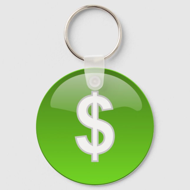 dollar sign keychain (Front)