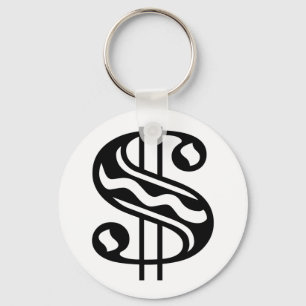 Dollar Sign Keychain