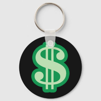 Dollar Sign Keychain