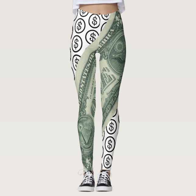 Dollar Sign Leggings (Front)