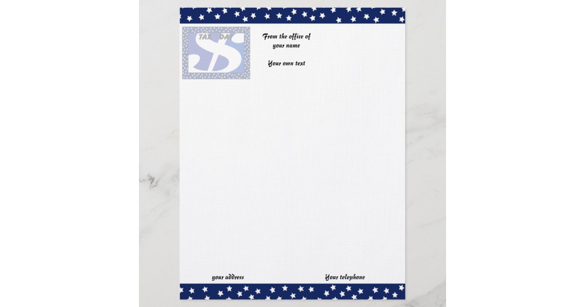 Dollar Sign - Letterhead | Zazzle