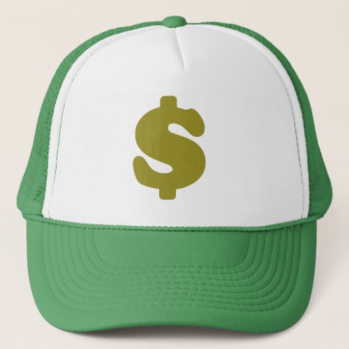 Dollar Sign Money Hat
