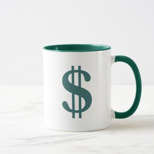 Dollar Sign Mug