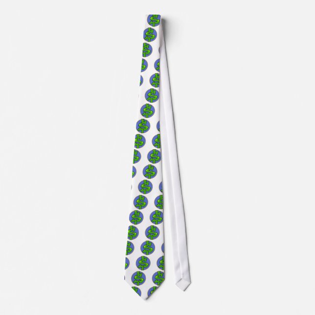 Dollar Sign Neck Tie (Front)