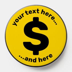 Dollar Sign PopSocket