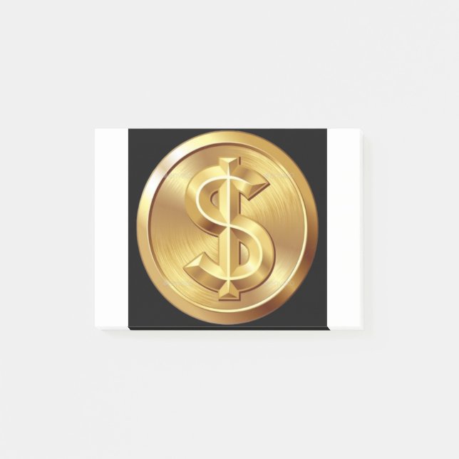 Dollar Sign Post-it Notes (Front)