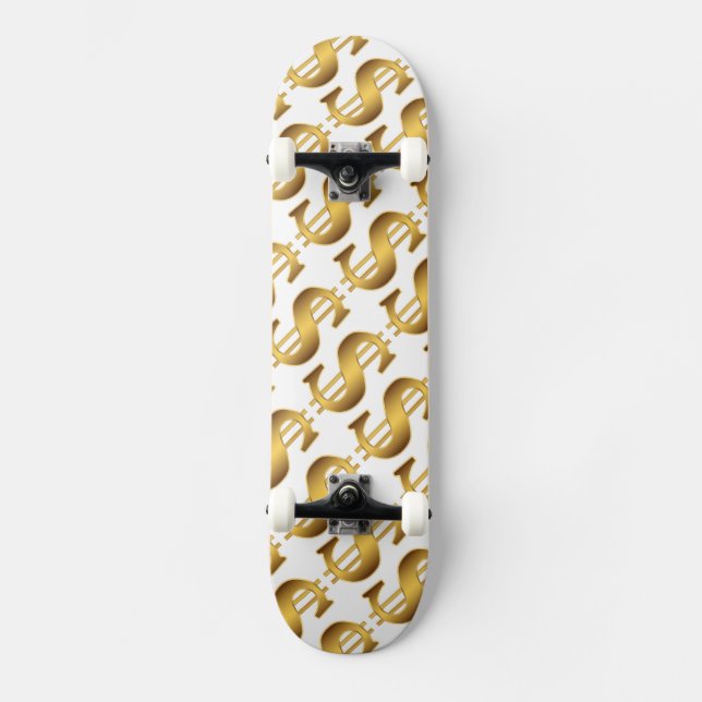 Dollar sign skateboard deck (Front)