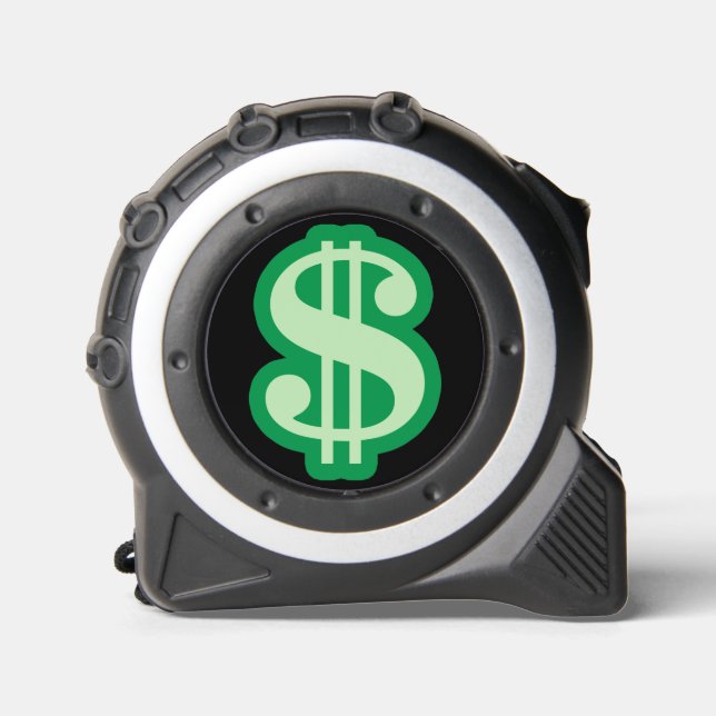 Dollar Sign Tape Measure (Front)
