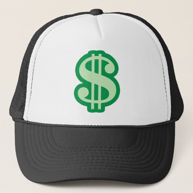 Dollar Sign Trucker Hat (Front)