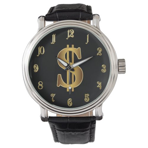 Dollar sign watch