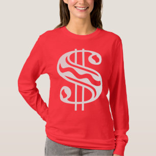 Dollar Sign - White T-Shirt