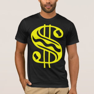 Dollar Sign - Yellow T-Shirt