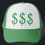 $$$ Dollar Signs Money on My Mind Trucker Hat<br><div class="desc">Money on My Mind $$$</div>