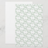 Dollar symbol pattern (Front/Back)