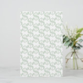 Dollar symbol pattern (Standing Front)