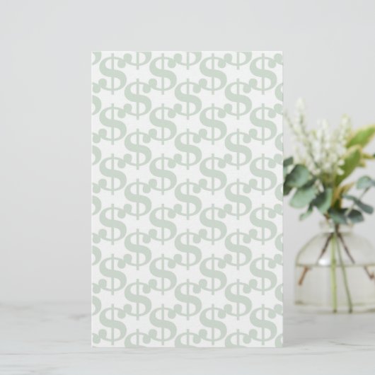 Dollar symbol pattern (Standing Front)
