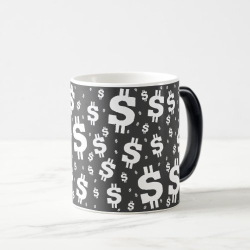 Dollars Background Illustration Magic Mug