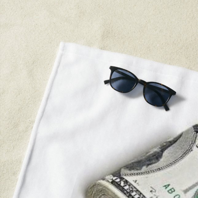 Dollars Beach Towel (In Situ)