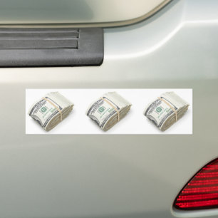 Dollars Bumper Sticker