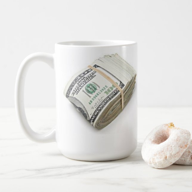 Dollars Coffee Mug (With Donut)