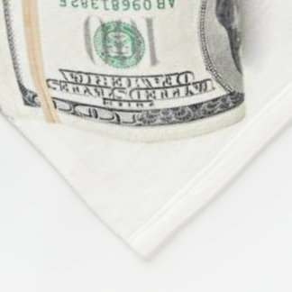 Dollars Fleece Blanket