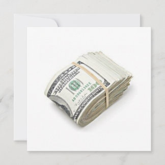 Dollars Thank You Card