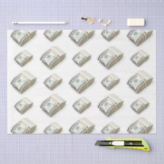 Dollars Tissue Paper