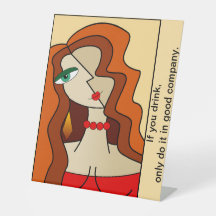 Dolled Up Redhead Women Beautiful Cubism