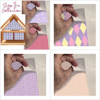 Dollhouse Wallpaper and Stickers