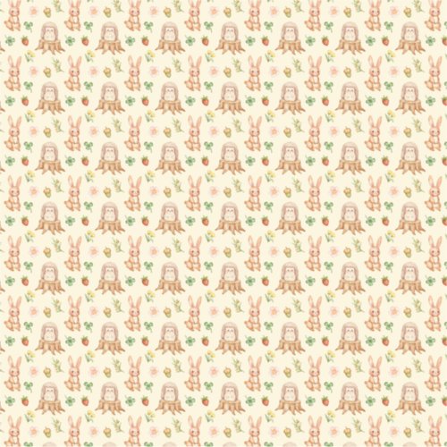 Dollhouse Wallpaper Simulation Sticker