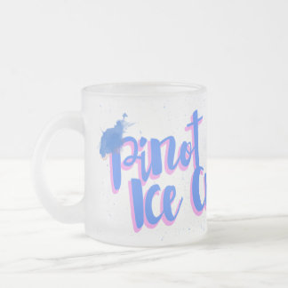 Dolls and Coffee Frosted Glass Coffee Mug