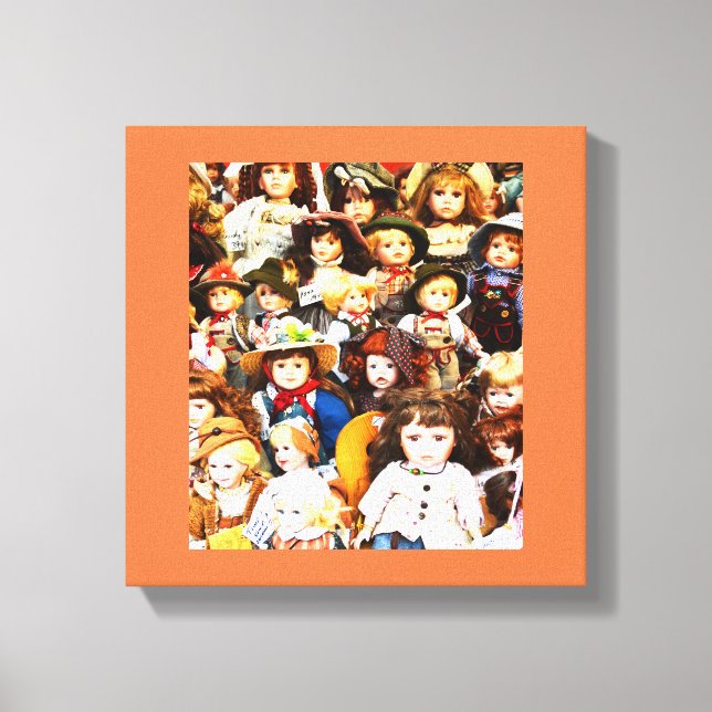 Dolls Canvas Print (Front)