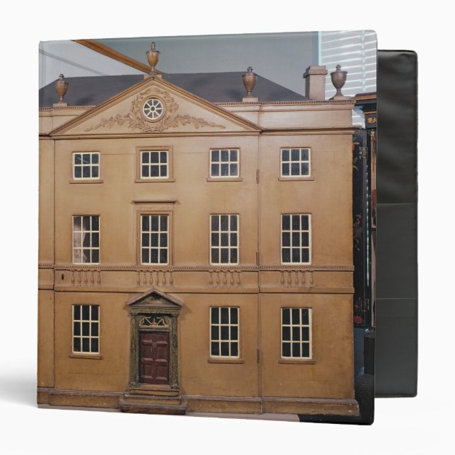 Doll's house, Neo-Classical Adam Style, c.1810 Binder (Front/Inside)