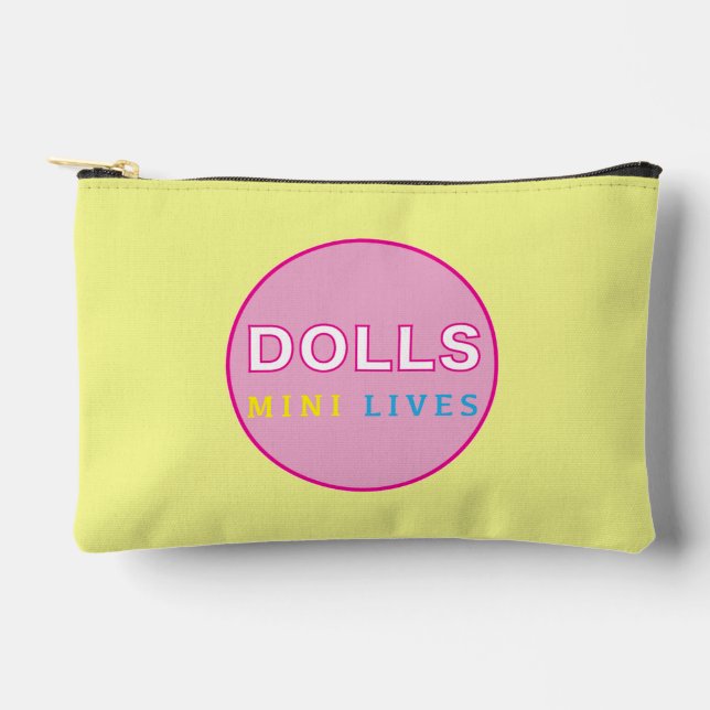 Dolls Mini Lives Official Cosmetic & Toiletry Bag (Front)