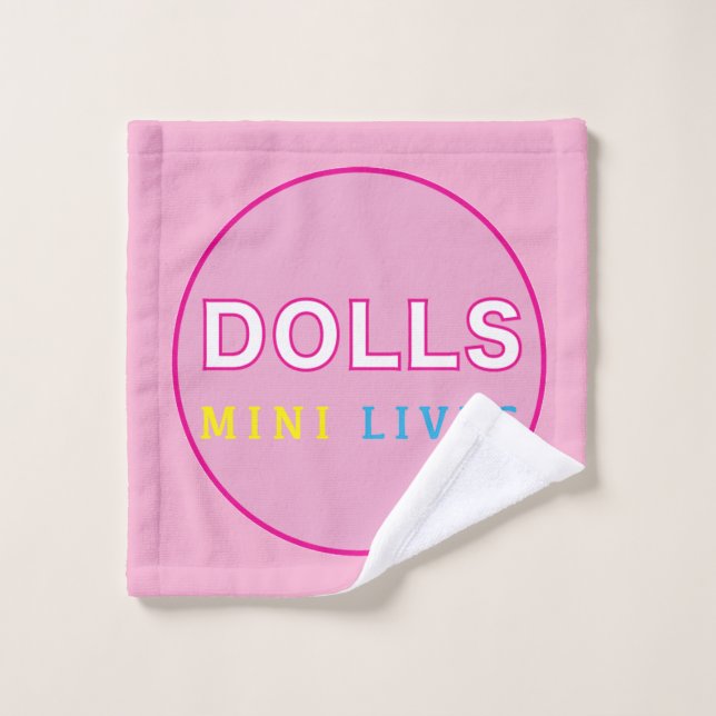 Dolls Mini Lives Official Wash Cloth (Wash Cloth)
