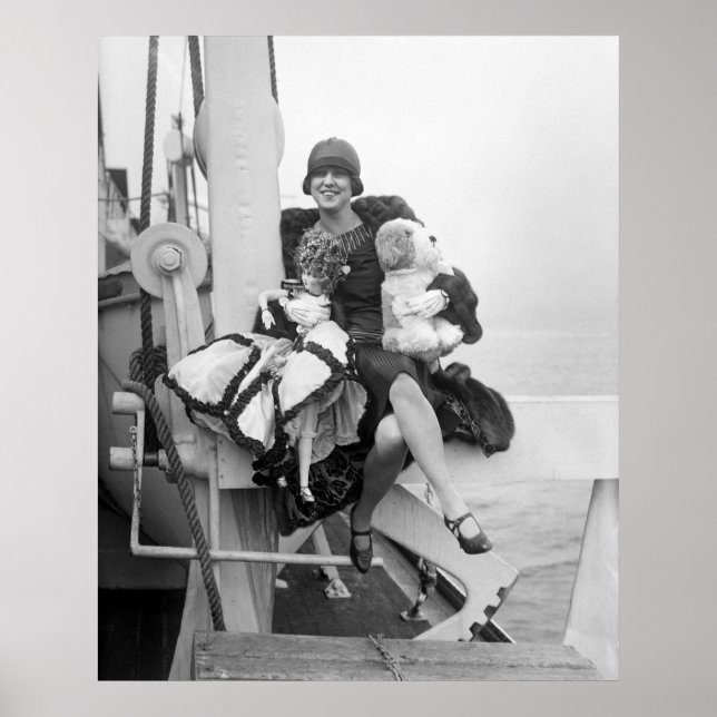 Dolls on Deck, 1920s Poster (Front)