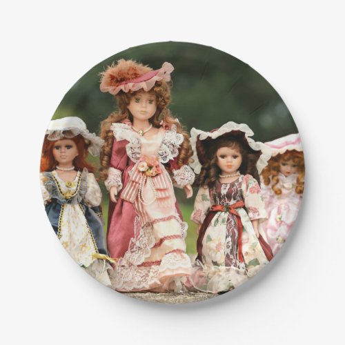 Dolls Paper Plates