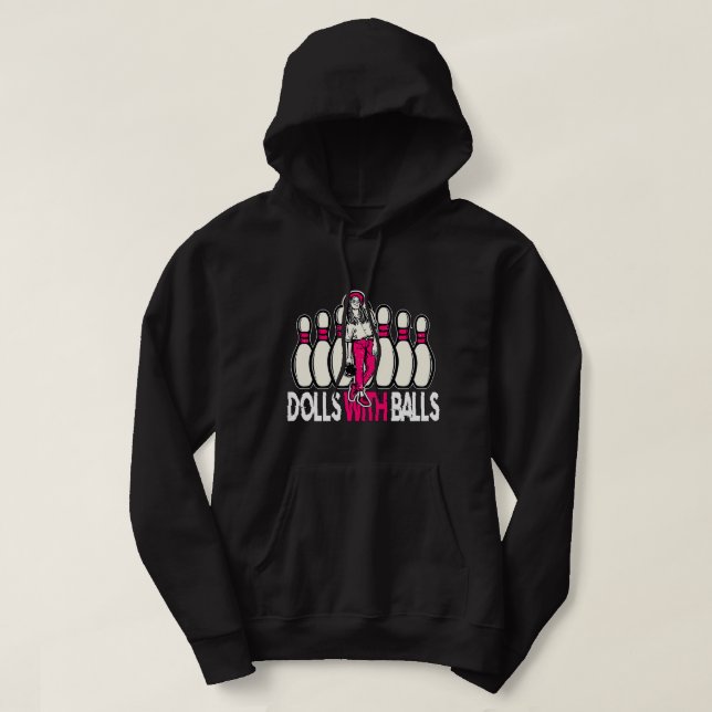 Dolls with Balls 1 Hoodie (Design Front)
