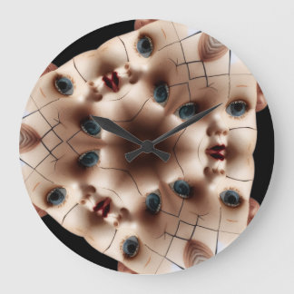 dolly art large clock