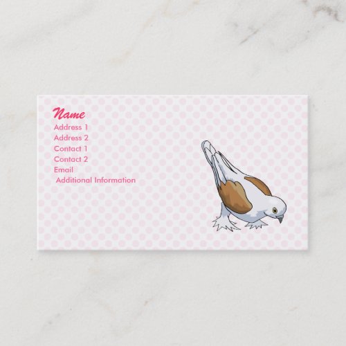 Dolly Dove Business Card