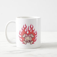 Dolly Flames mug